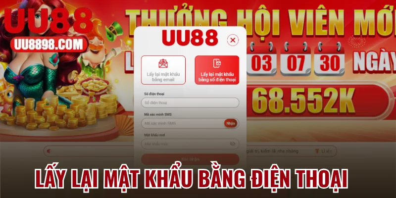 Hướng dẫn cách lấy lại mật khẩu nếu quên