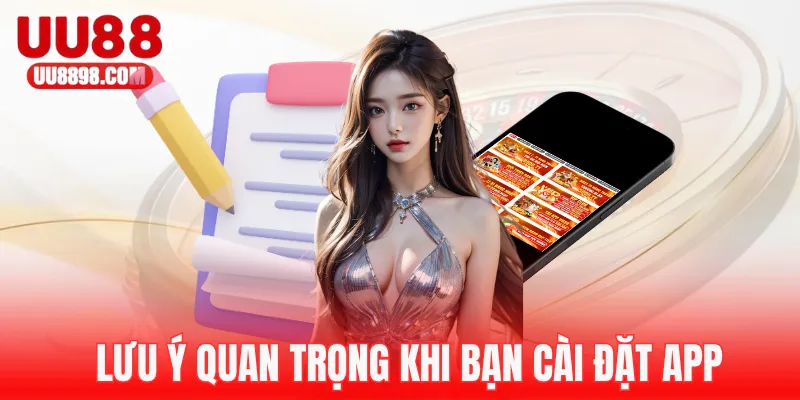 Lưu ý quan trọng khi download app UU88